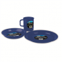 360° - Set assiette plate + creuse & 1 mug