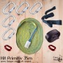 Easy Slackline - Kit Primitiv 35m sangle fine